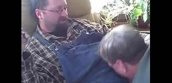  Cigar Daddy Top Gets His Cock Sucked by Old Man